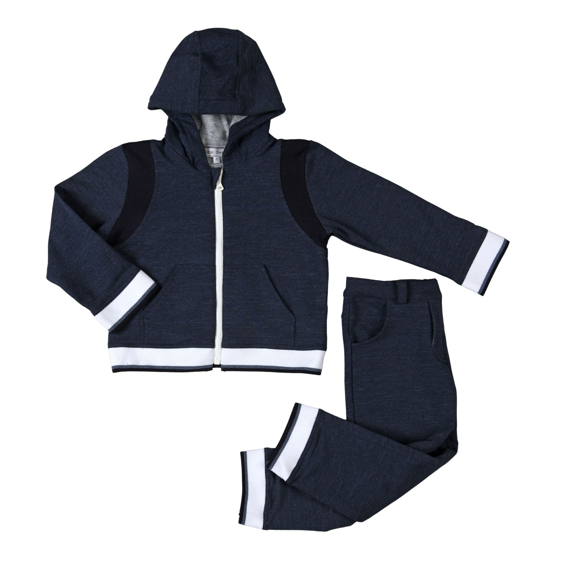 ADAO Boys Navy Blue Cotton Tracksuit Set – Bebe Sweeny